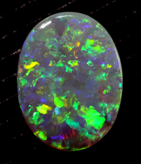 Solid Semi-Black Opal