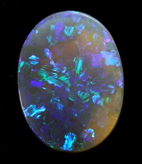 2.03 cts Unique Dark Lightning Ridge Opal 2203 freeshipping - Global Opals